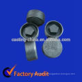 custom carbon steel pipe plug pipe fittings